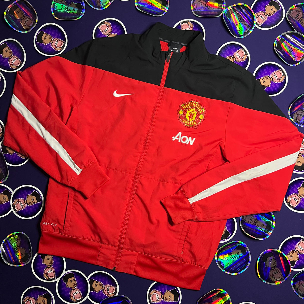 JACKET MAN. UNITED 2012/13 RELÍQUIA